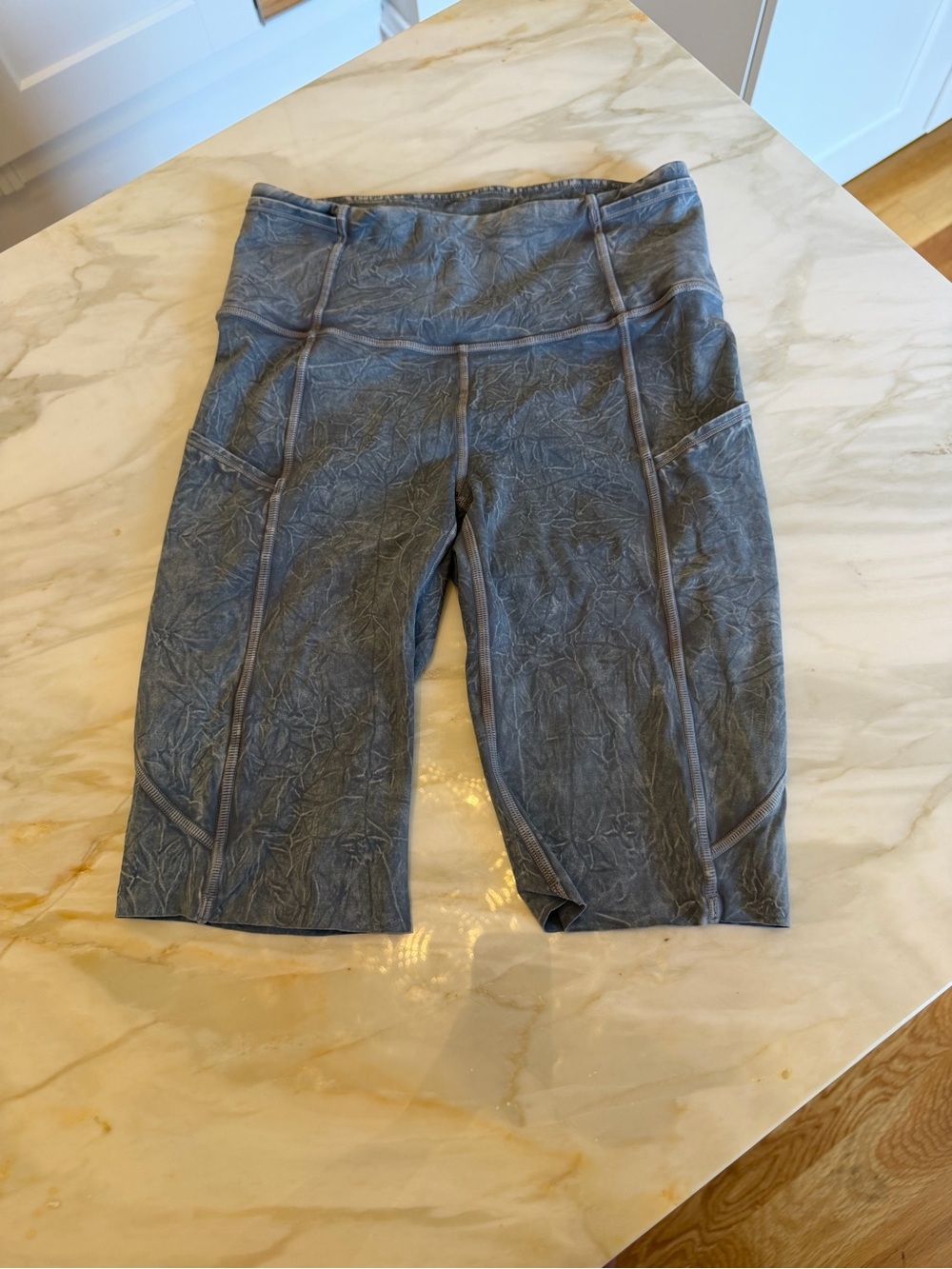 lululemon athletica Slate Gray High-Rise Bike Shorts